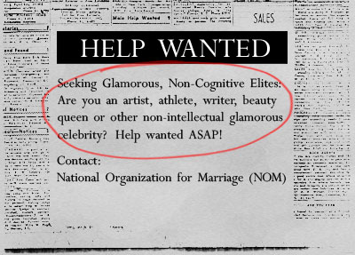 US: Anti-gay activists looking for ‘glamorous, non-cognitive celebrities’ to advance their cause