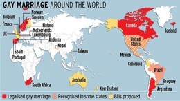 gay marriage around the worldsml