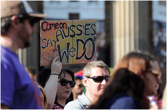 Hundreds rally for marriage equality
