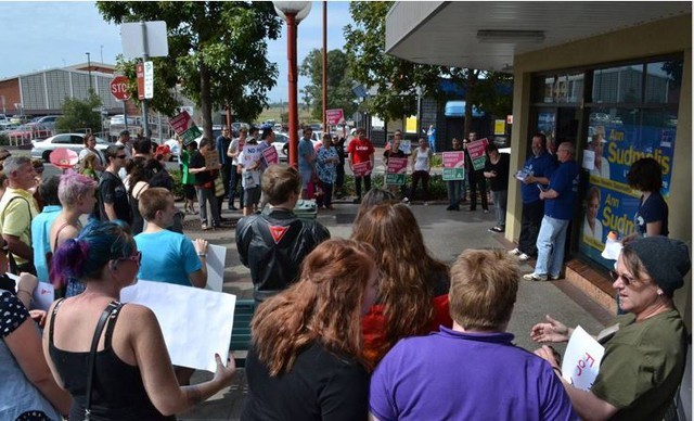 Marriage Equality Rally Targets Sudmalis Office