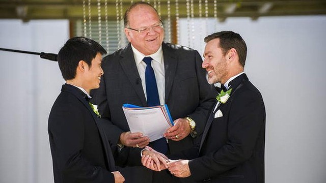 An A.C.T. Of Love As Gay Couples Begin Their ‘Great Journey’ In Marriage