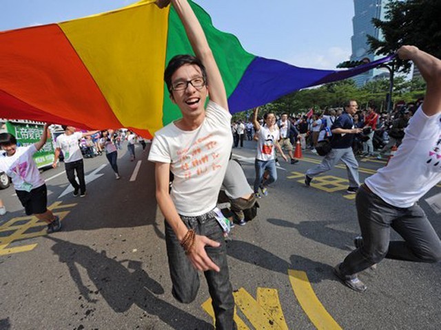 Pro and Anti Equal Marriage Protests in Taipei Highlight Controversy Around Legislation That Would Make Taiwan The First Asian Country To Recognize Same-Sex Marriage