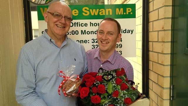 McDowall Mum Sharon Iselin-Shea’s Valentines Message For Wayne Swan