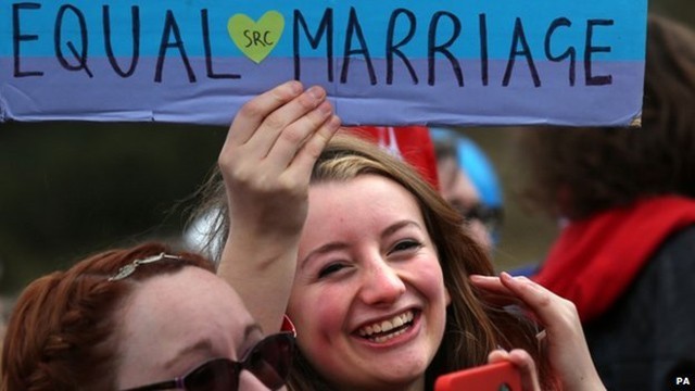 Scotland’s Same-Sex Marriage Bill Is Passed