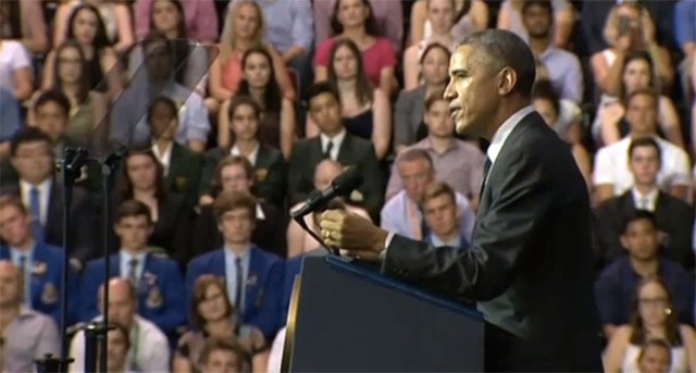 Obama Gets Cheered In Brisbane For His Gay and Lesbian Support