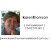 Karen Thomson Celebrant-Lets Celebrate