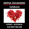 Joyful Occasions Celebrant